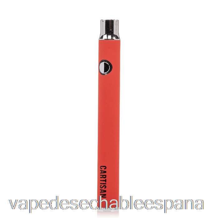 Vape Desechable España Carisano Boton Vv 400 510 Bateria Rojo